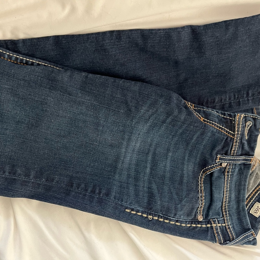 BKE Stella Medium Wash Jeans, short length